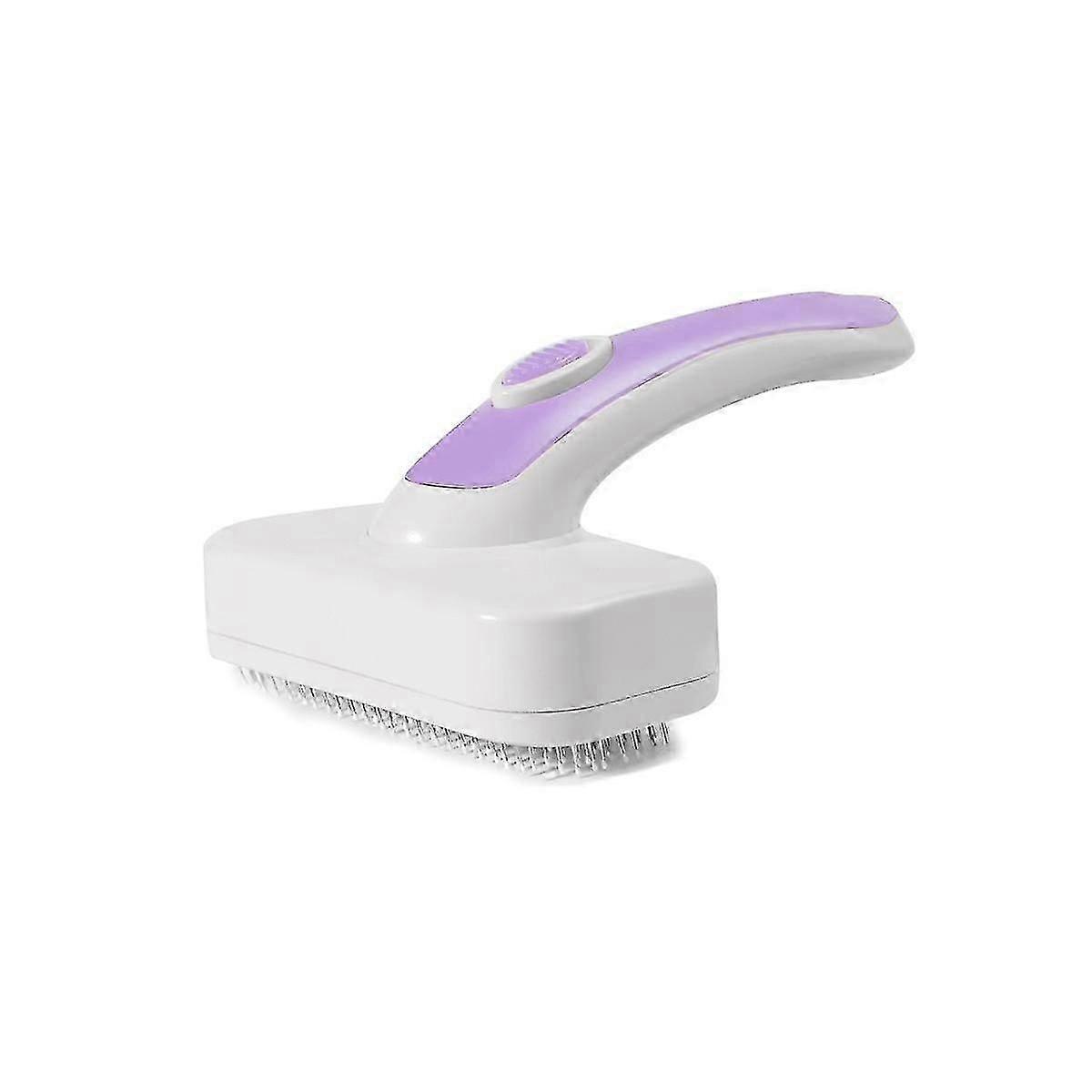 self-cleaning pet brush for long and short-haired cats