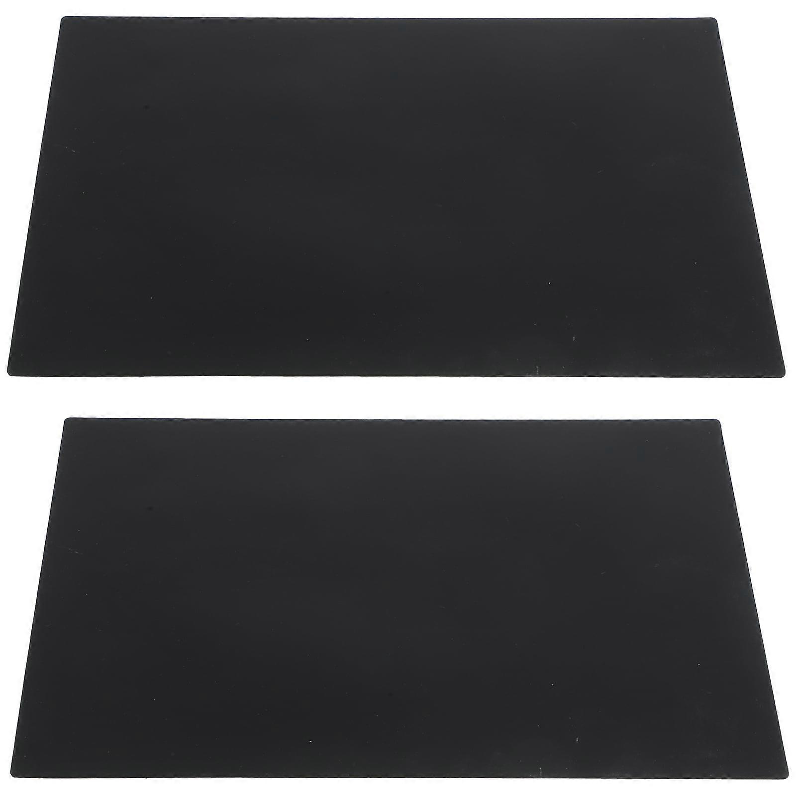 2 Pcs Silicone Placemat Desk Table Placemats Counter Protector for Home Toddler