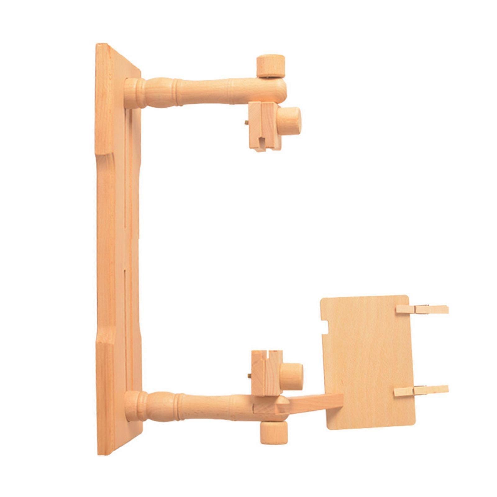 Embroidery Hoop Crosses Stitching Hoop Easy to Use Embroidery Frame and Stands Crosses Stitching Frame Multicolor