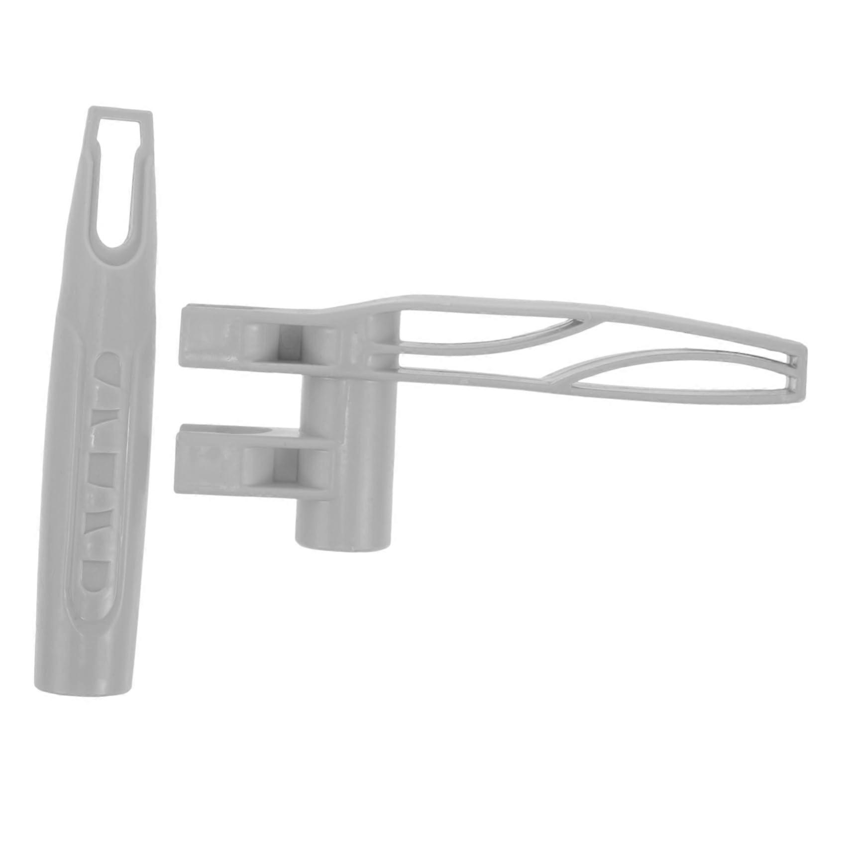 Broom and Mop Replacement Handle Set with Dustpan Grip for Home Floor Cleaning