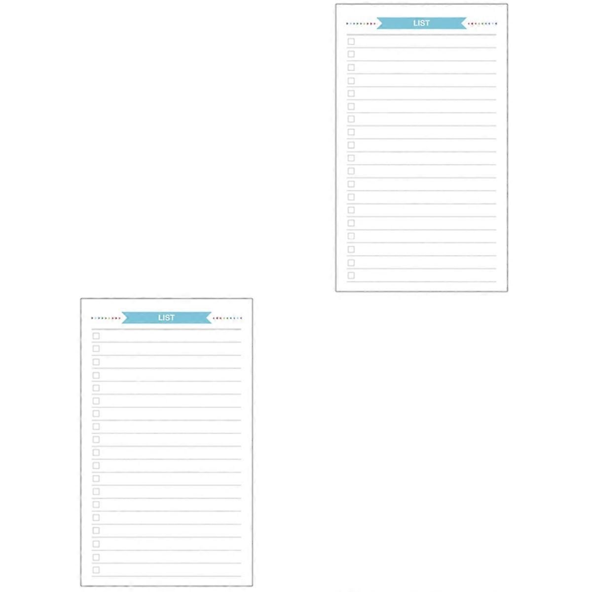 80 Sheets Size 6-Hole Paper Refills For Notebook Planner Journal Dairy (TODO Diary)