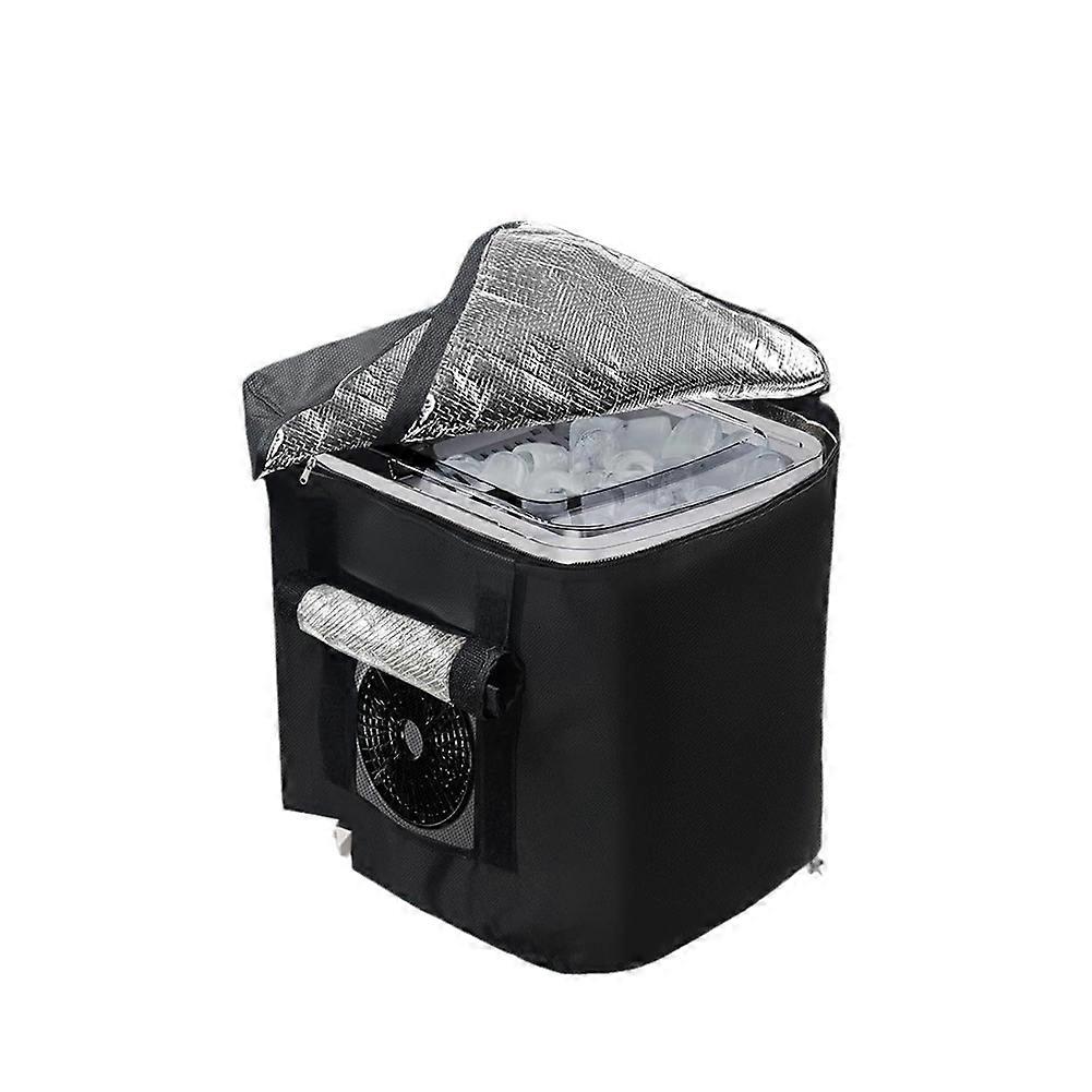 Ice Maker Insulation Cover Countertop Ice Maker Cover with Cold Snap Foil Layer Cold Insulation & Thermal Insulation