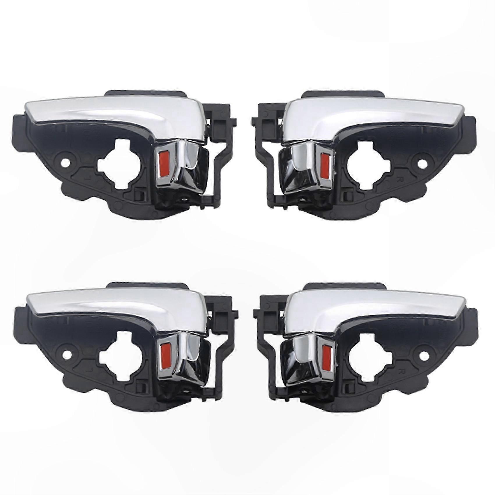 4PCS Interior Door Handle Knob for Vehicles 2010-2015 Compatibility