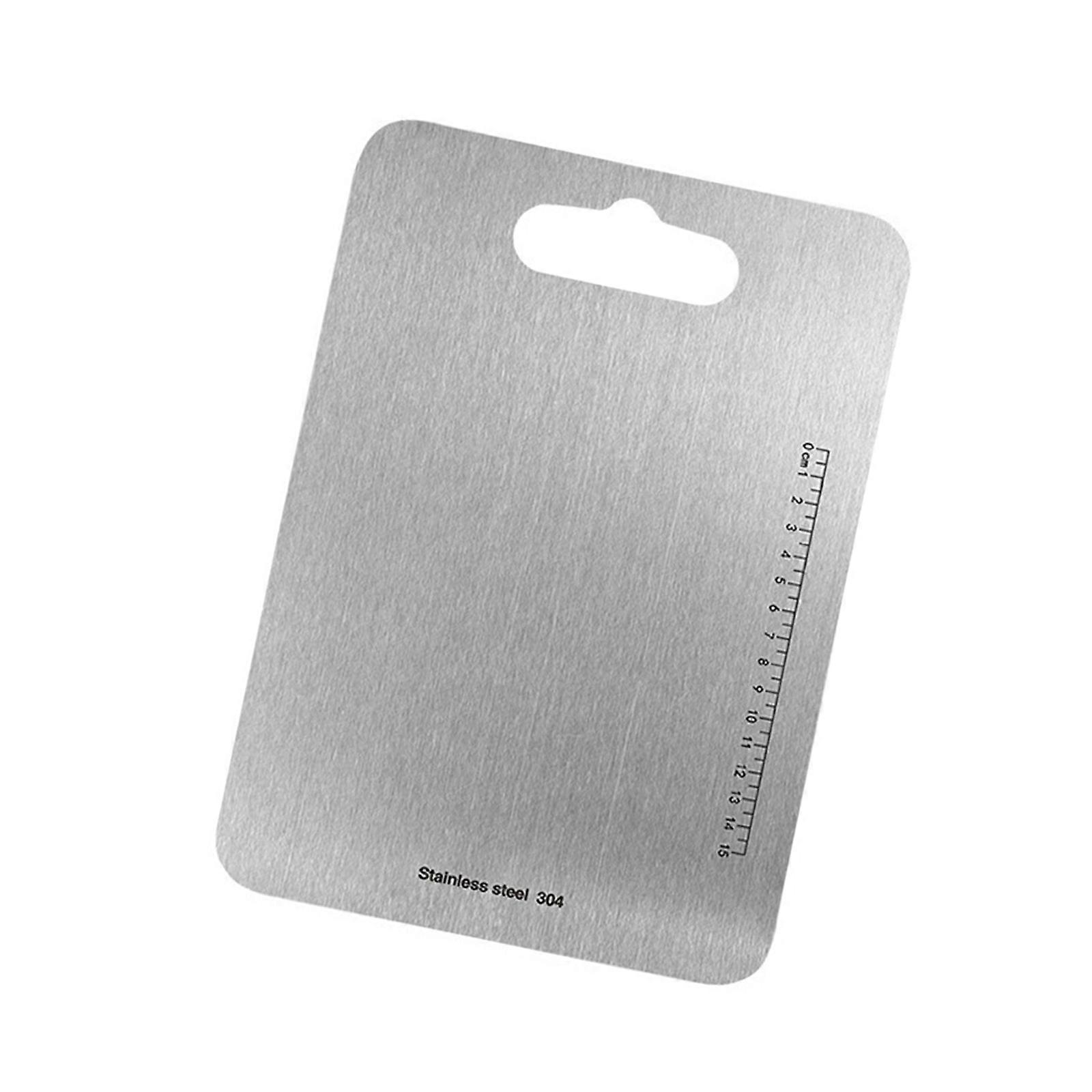 Functional Kitchen Cutting Board Multipurpose Stainless Steel Cutting Board Kitchen Accessory for Chopping Tasks  S