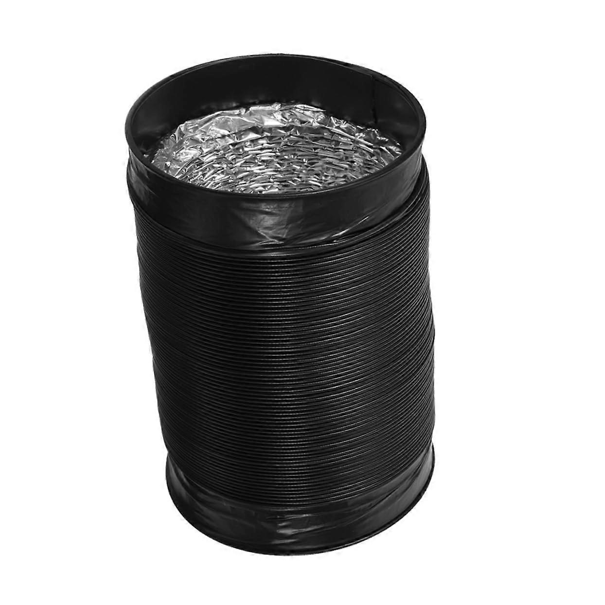 Dryer Vent Hose Flexible Duct for Drum Dryers with Efficient Airflow Easy Installation Black 200cm