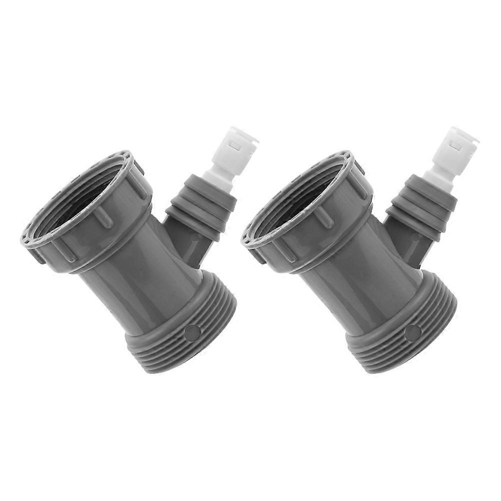 Washing Machine Kitchen Sink Pipe Adapter Connector for Waste Pipe 2Pcs