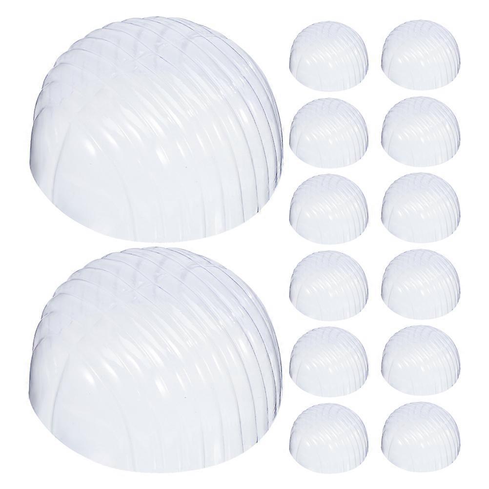 15pcs Transparent Hat Display Stand PVC Cap Holder Design for All Types of Hats