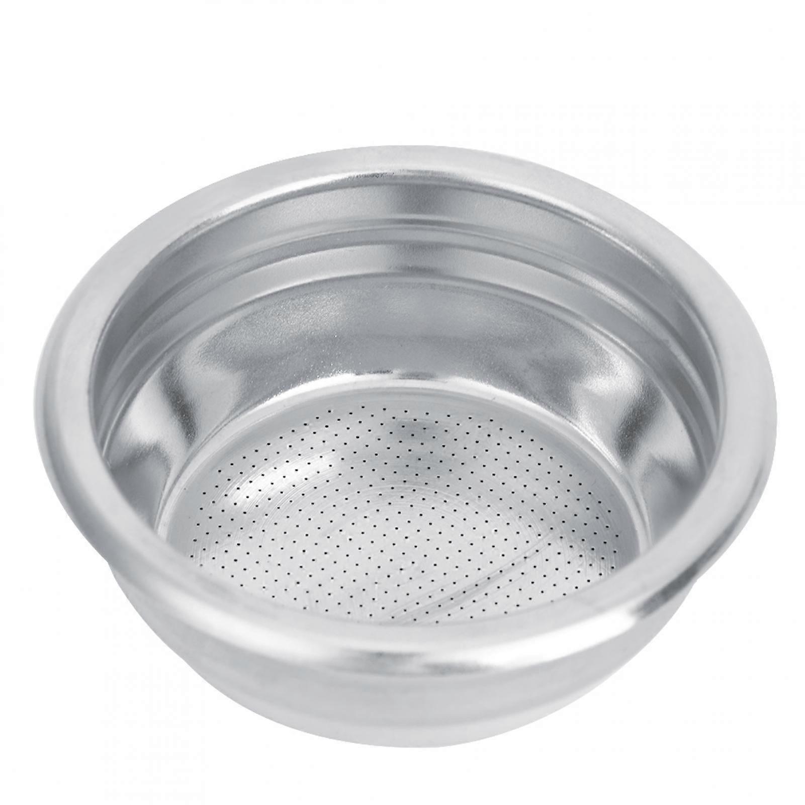 58mm Double Wall Filter Basket for Espresso Machine, Compatible with Semi-Automatic Coffee Machines (Double)