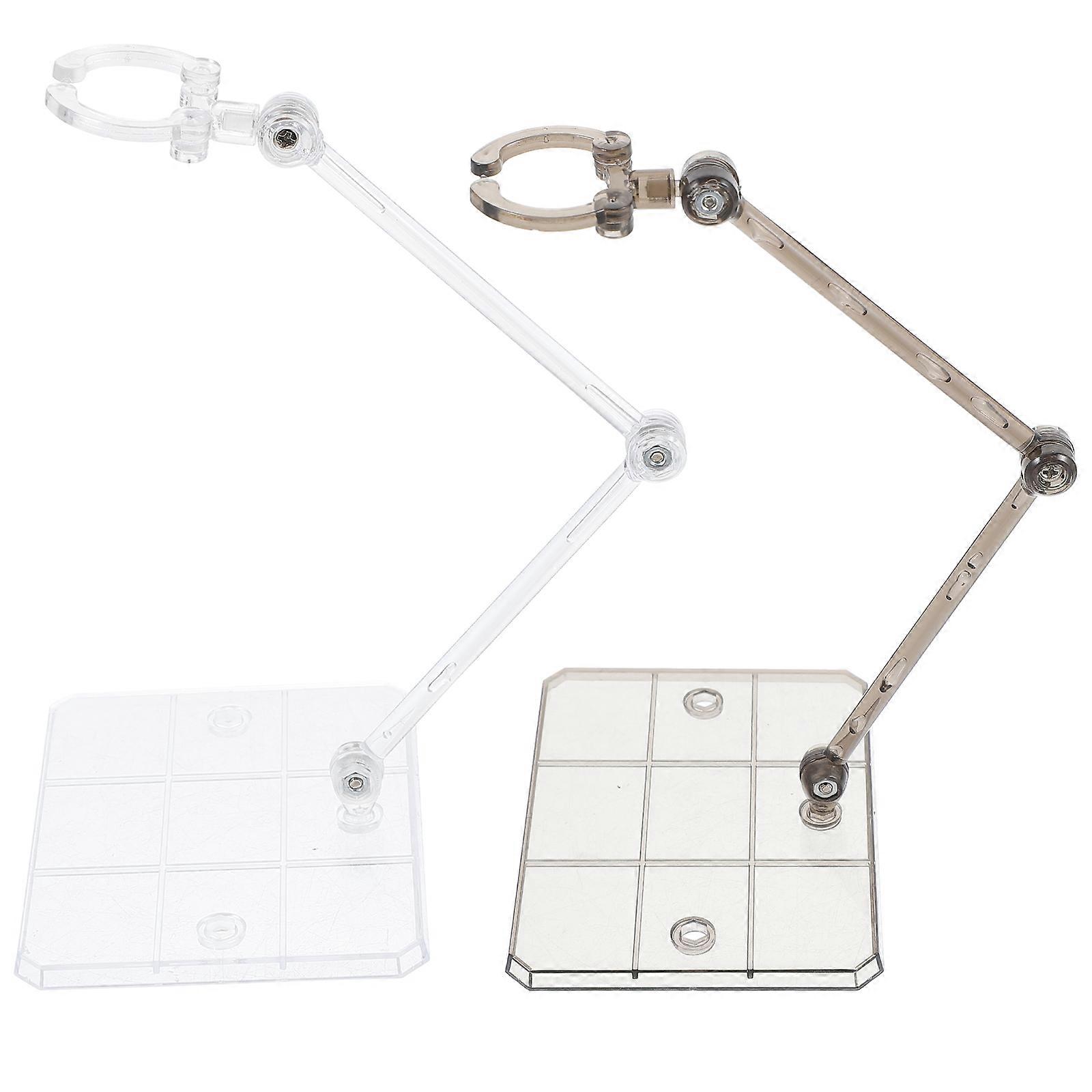 Multi-Purpose Toy Doll Rack Action Figure Stand 4Pcs Collection