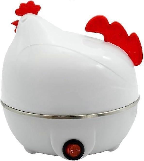 Egg Cooker 7Egg Electric Steamer with Auto ShutOff for Hard or Soft Boiled Eggs BPA White 110V