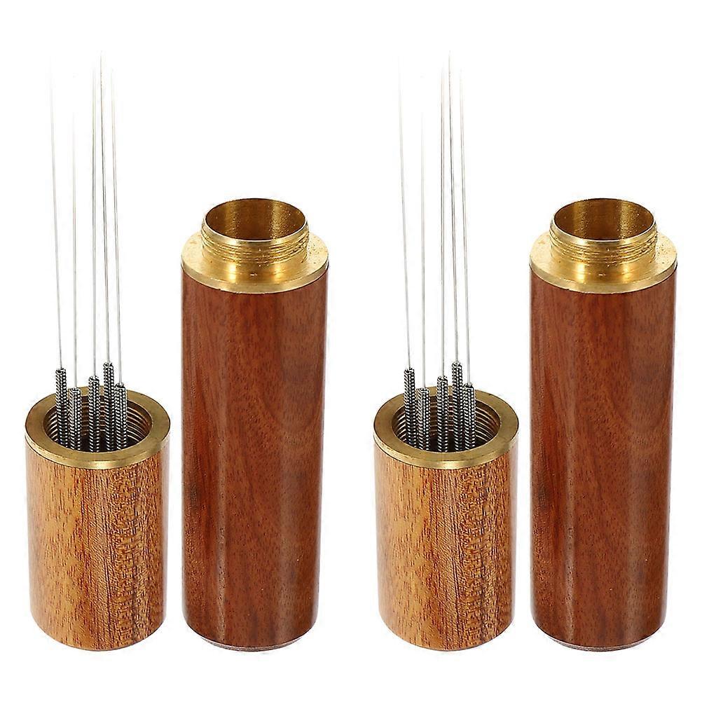 Coffee Distribution Tool Espresso Stirrer for Kitchen Use 2Pcs