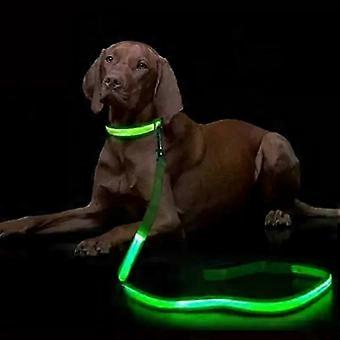 LED Leuchtende Hundeleine Leuchtende Seilführung Leine für die Hundesicherheit Blinkende leuchtende Hundehalsband Geschirr Elektronisches Haustierzubehör