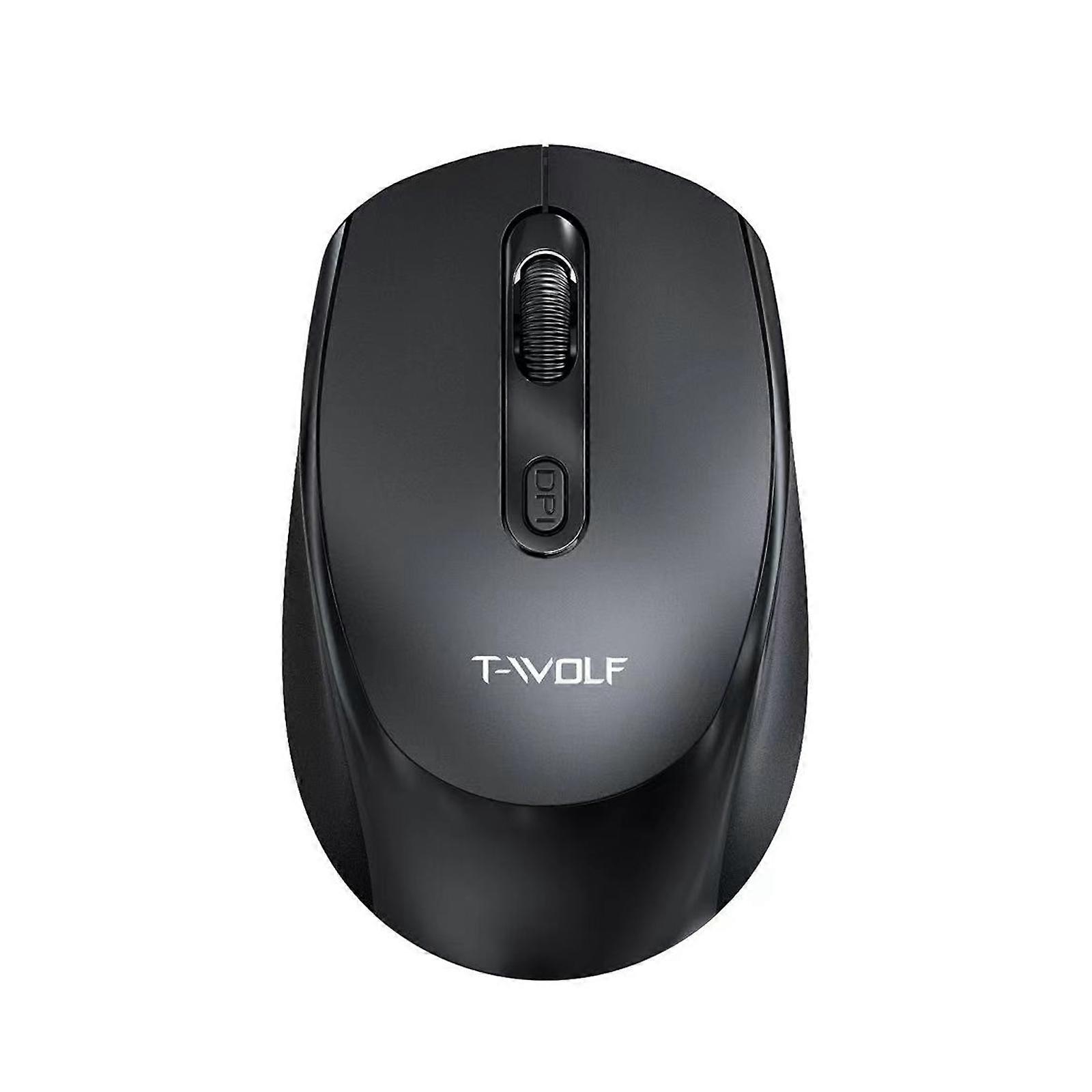 T-WOLF Q4 3 Keys 2.4GHz Wireless Mouse Desktop Computer Notebook Game Mouse