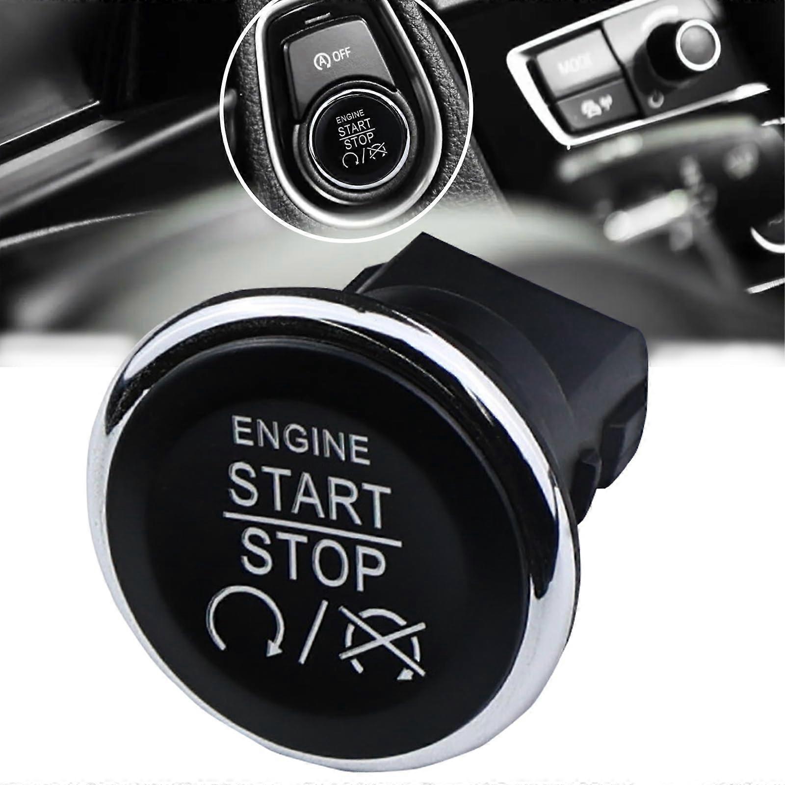 Engine Start Stop Button Keyless Ignition Switch Fit for Jeep Chrysler Dodge Vehicles