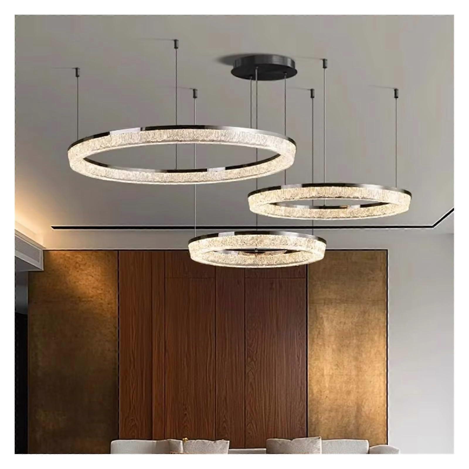 Modern LED Chandelier Pendant Light with Remote Control, Dimmable Adjustable Color Temperature