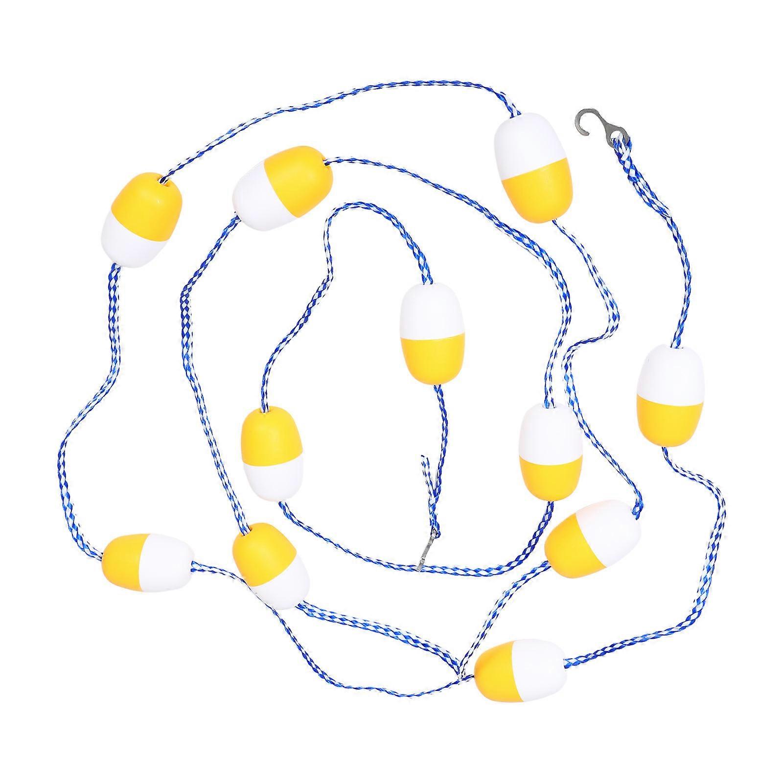 Swimming Pool Divider Line Buoy Spiral Line Marker Float Line Set