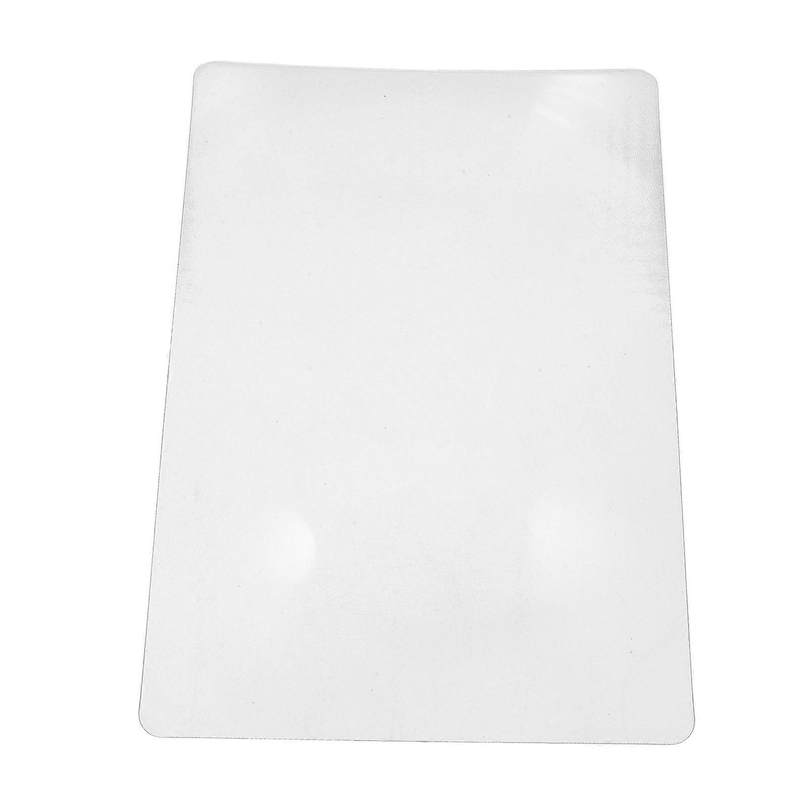 Magnifying Sheet Lens 1 Set Full Page Handheld Magnifier Card for Book Reading