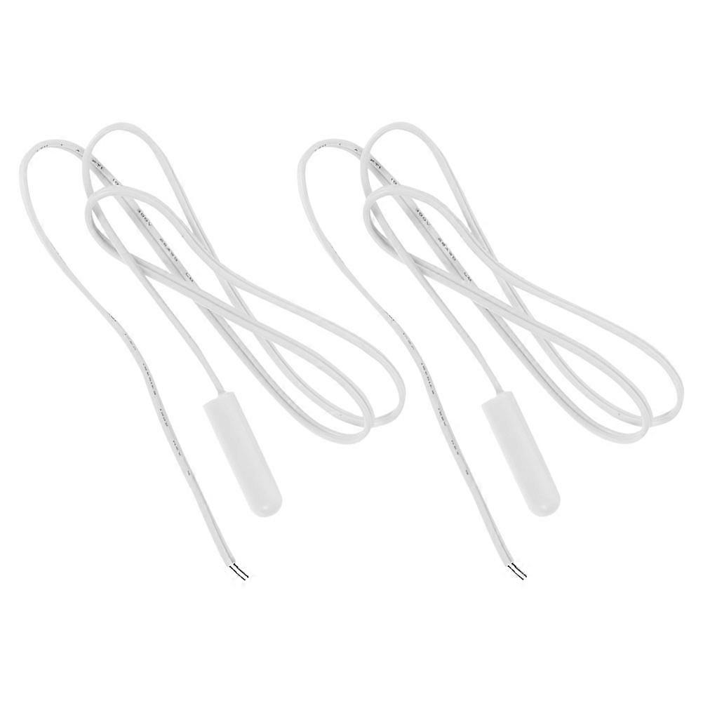 High Precision Refrigerator Temperature Sensor Probe Replacement 2Pcs for Freezers