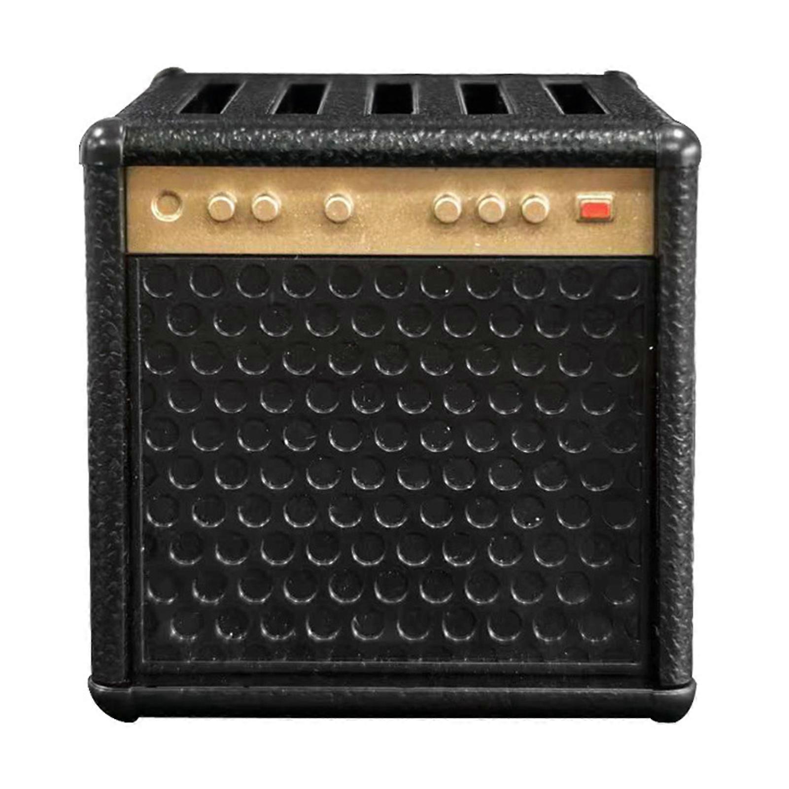 3D Printed Guitar Picks Holder Box with Drawer - Amp Speaker Styled Display for Picks Storage