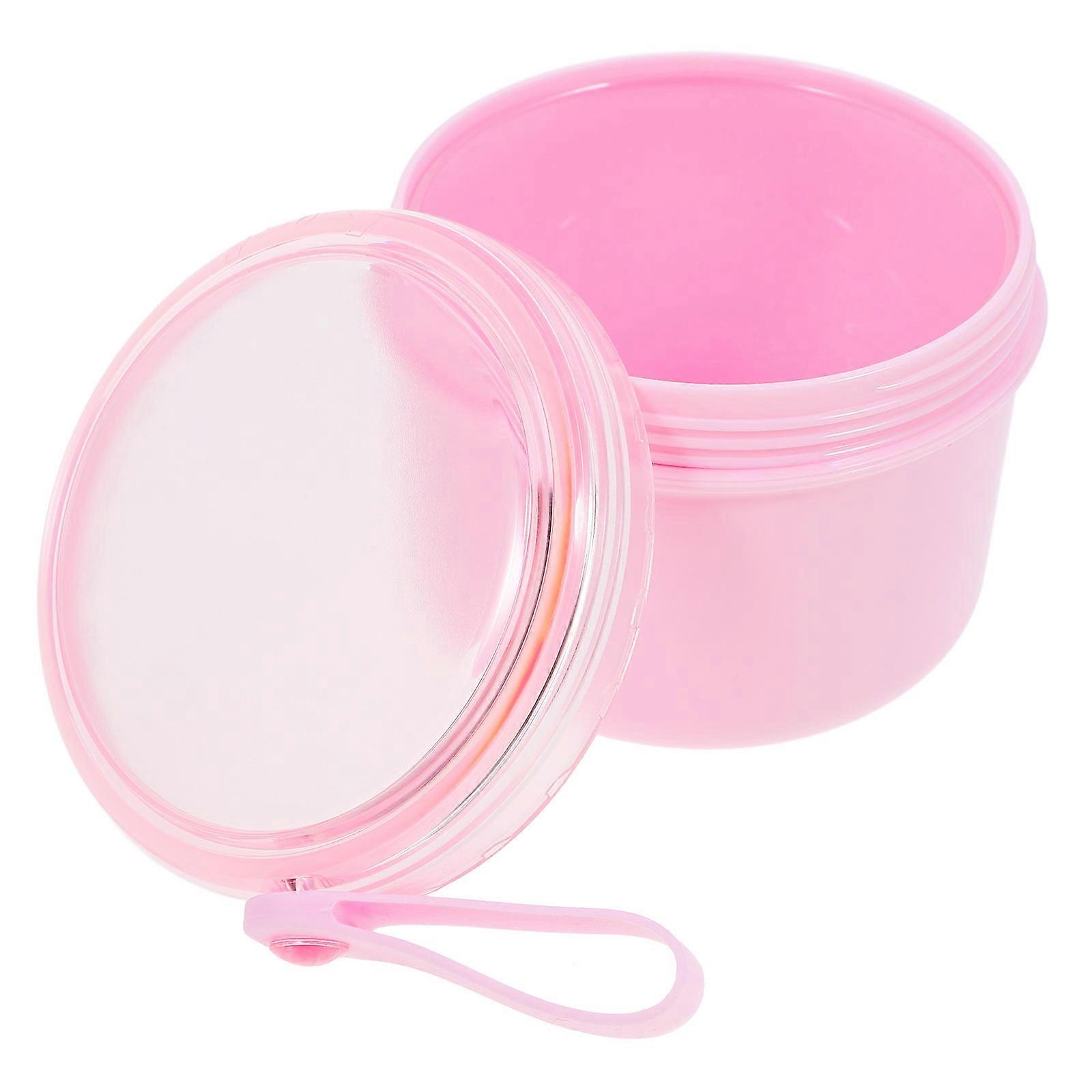 Pink Retainer Case Denture Box for Storage Portable 4Pcs Pc Material