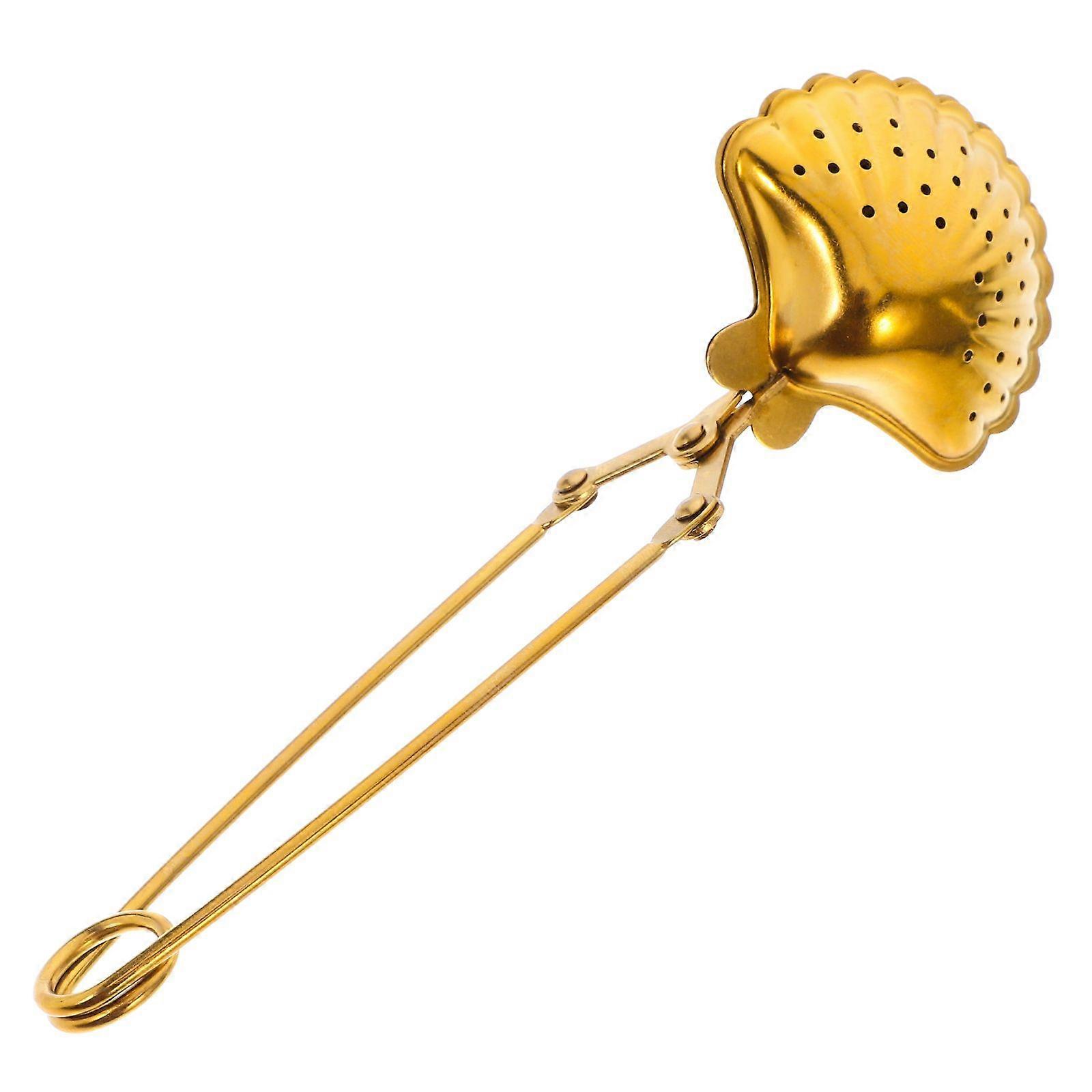 Tea Spoon Strainer Metal Tea Strainer Long Handle Tea Filter Spoon Tea Leaf Strainer