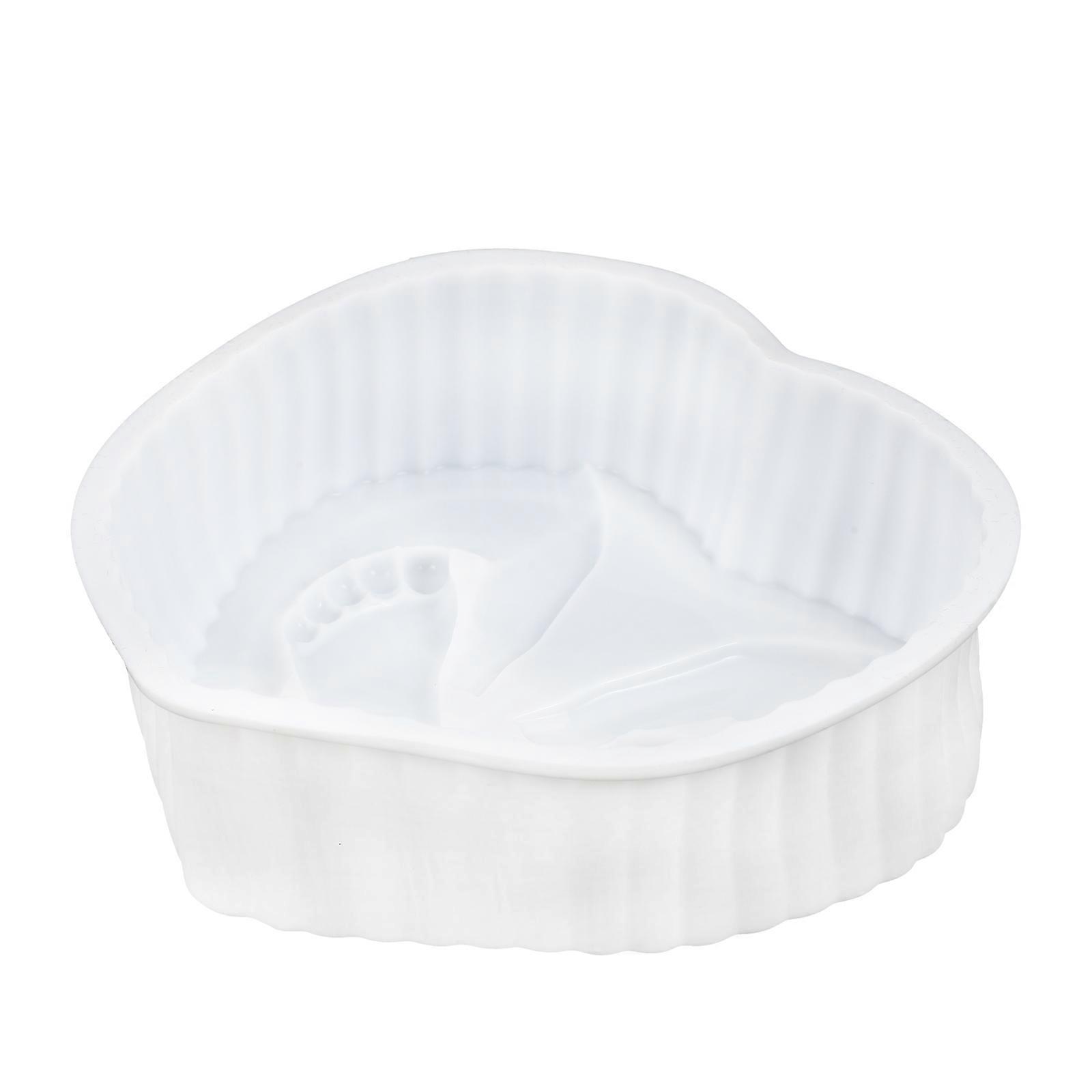 Cake Baking Mold for Kitchen Baking Tool 1Pcs Silicone Cake Mold White