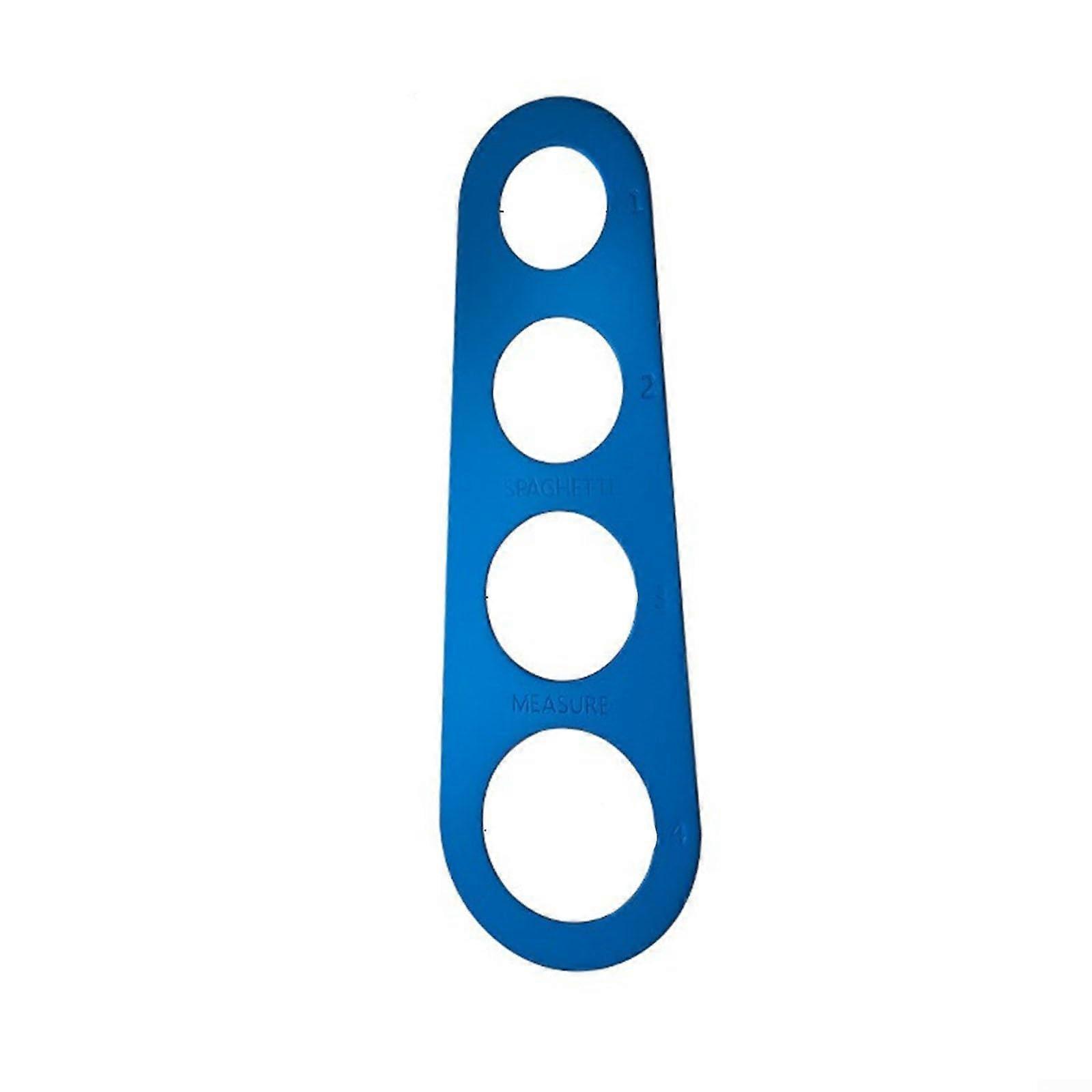 Stainless Steel Spaghetti Measuring Tool for Accurate Pasta Portion Control 14 Servings Blue