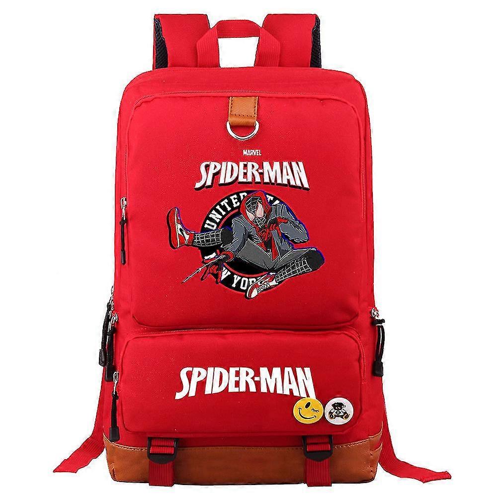 Spiderman Kids School Book Bags Women Bagpack Teenagers Men Laptop Travel Student Backpack 26s
