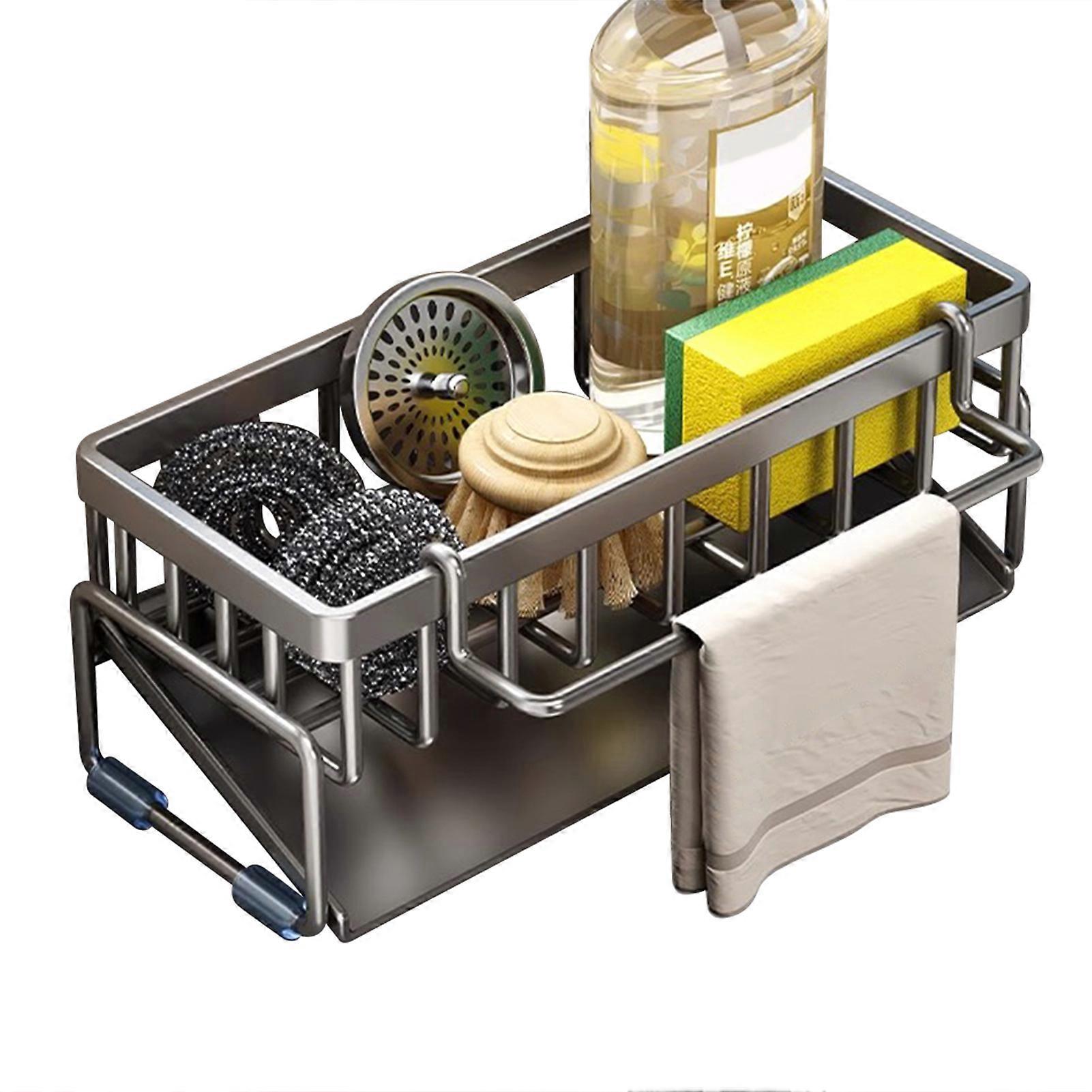 Sink Organiser Rack For Kitchen Space Saving Design Large Capacity for Kitchen