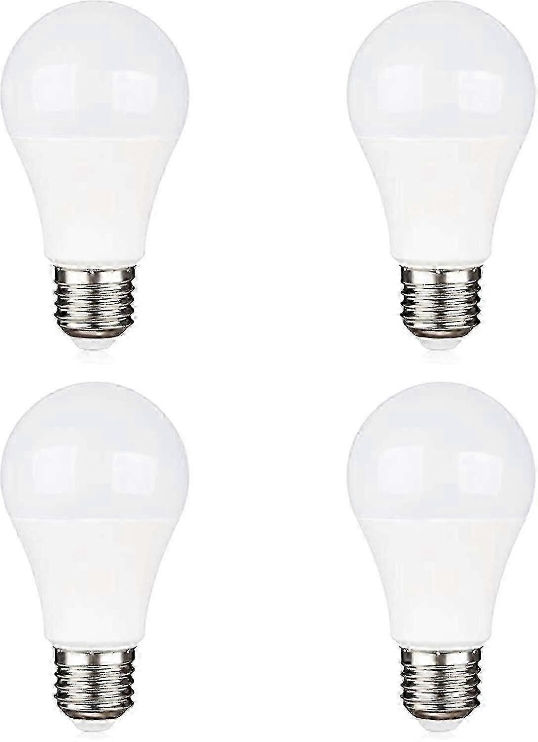 12V E27 bulb LED 9W 6000K cool white for basement light 4 pack