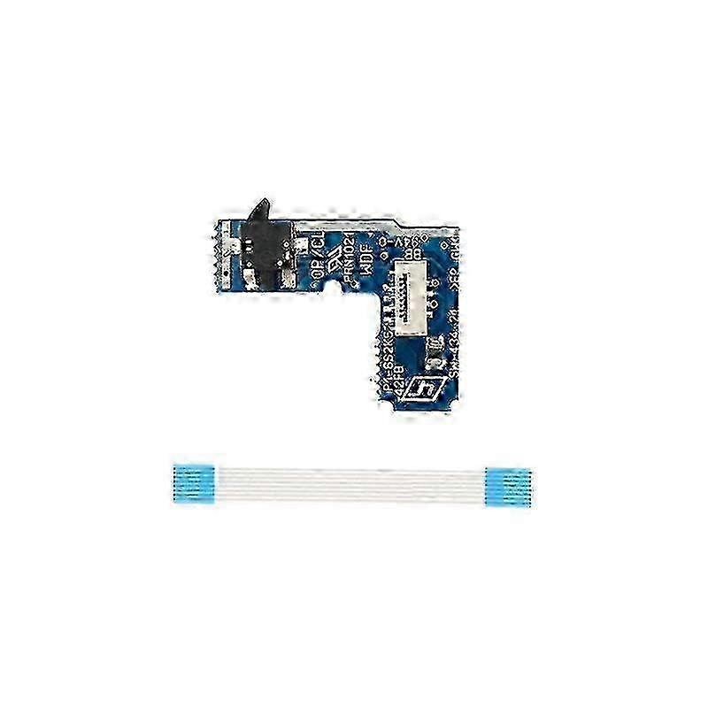 2025 Power Switch PCB Board Power On Off Reset Switch Board with Flex Ribbon Cable Compatible with PS2 SC