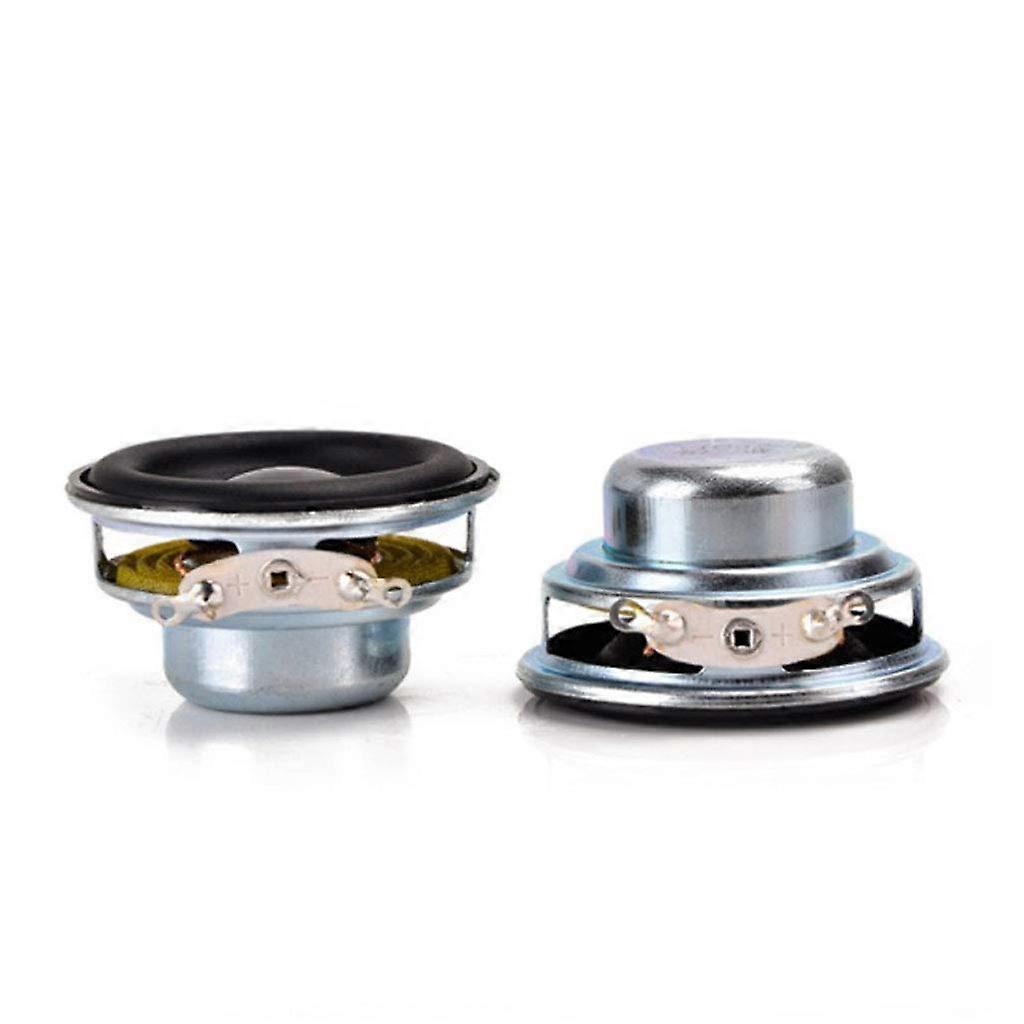 2pcs 40mm Waterproof Full Range Speaker 4 Ohm 5W  Volume for Home Theater