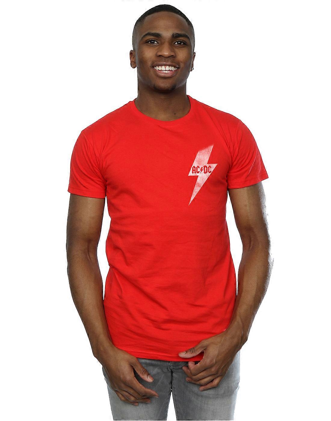 ACDC Lightning Bolt Pocket T-shirt til mænd