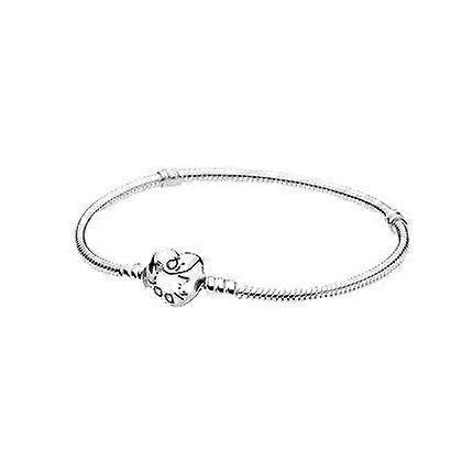 Pandora Signature Bracelet, Heart Clasp - Multiple Sizes Available