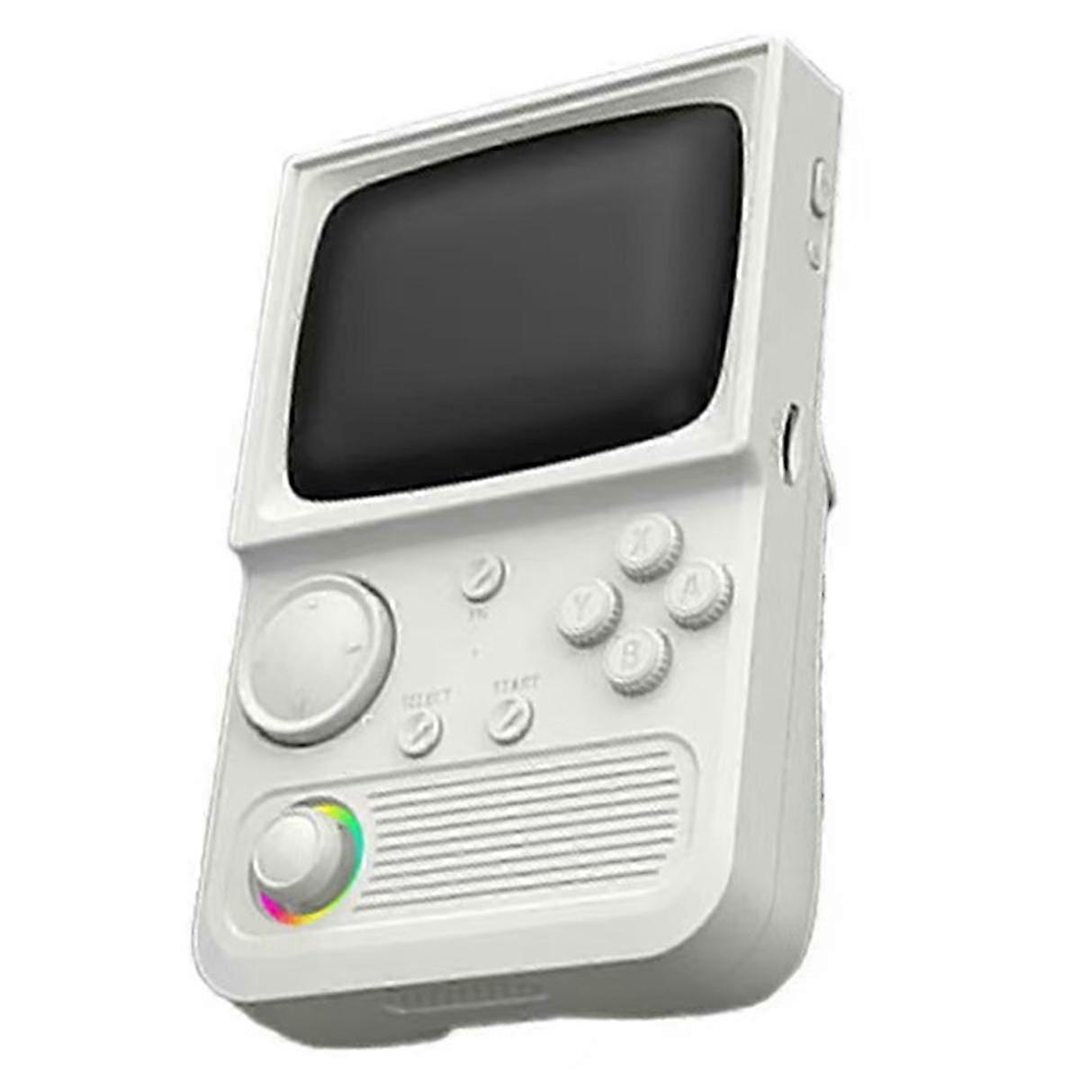 R36T Retro Handheld Game Console 18000+ Games White