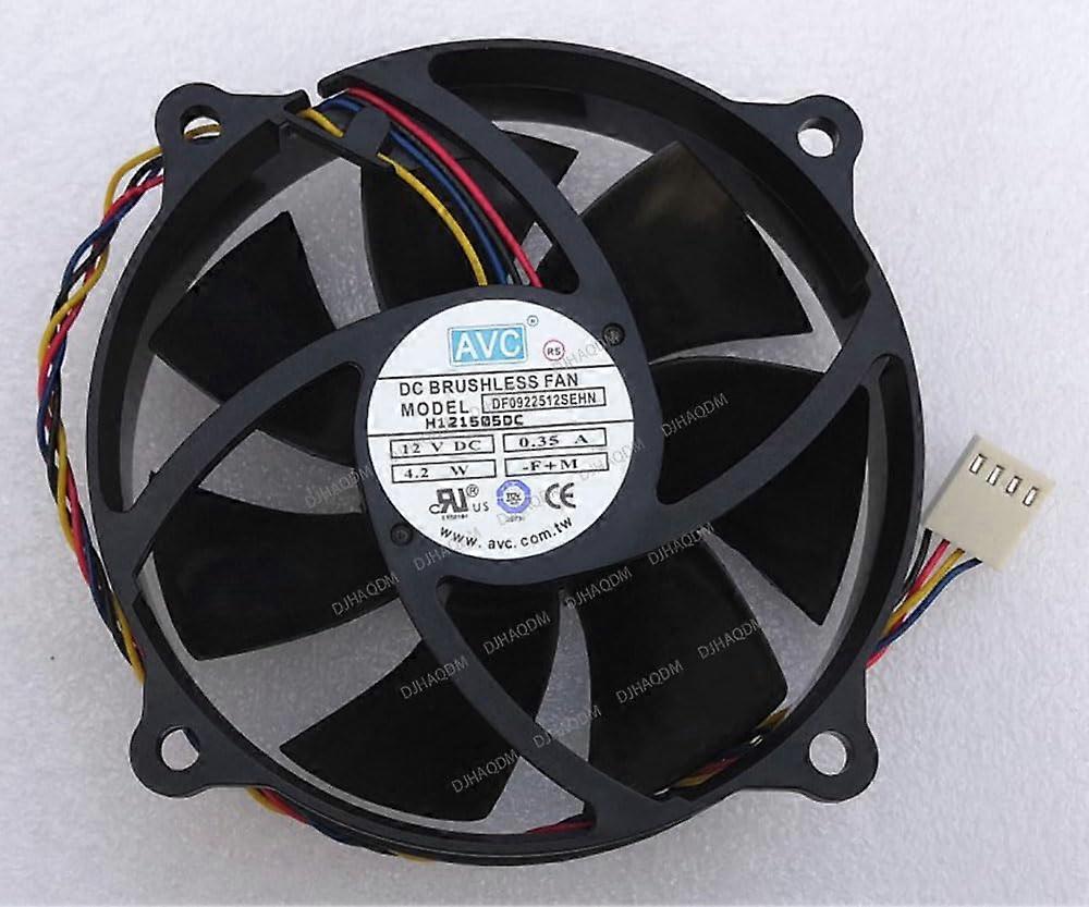 DF0922512SEHN 90mm 12V Computer Case Cooling Fan, 4Wire Performance Low Noise