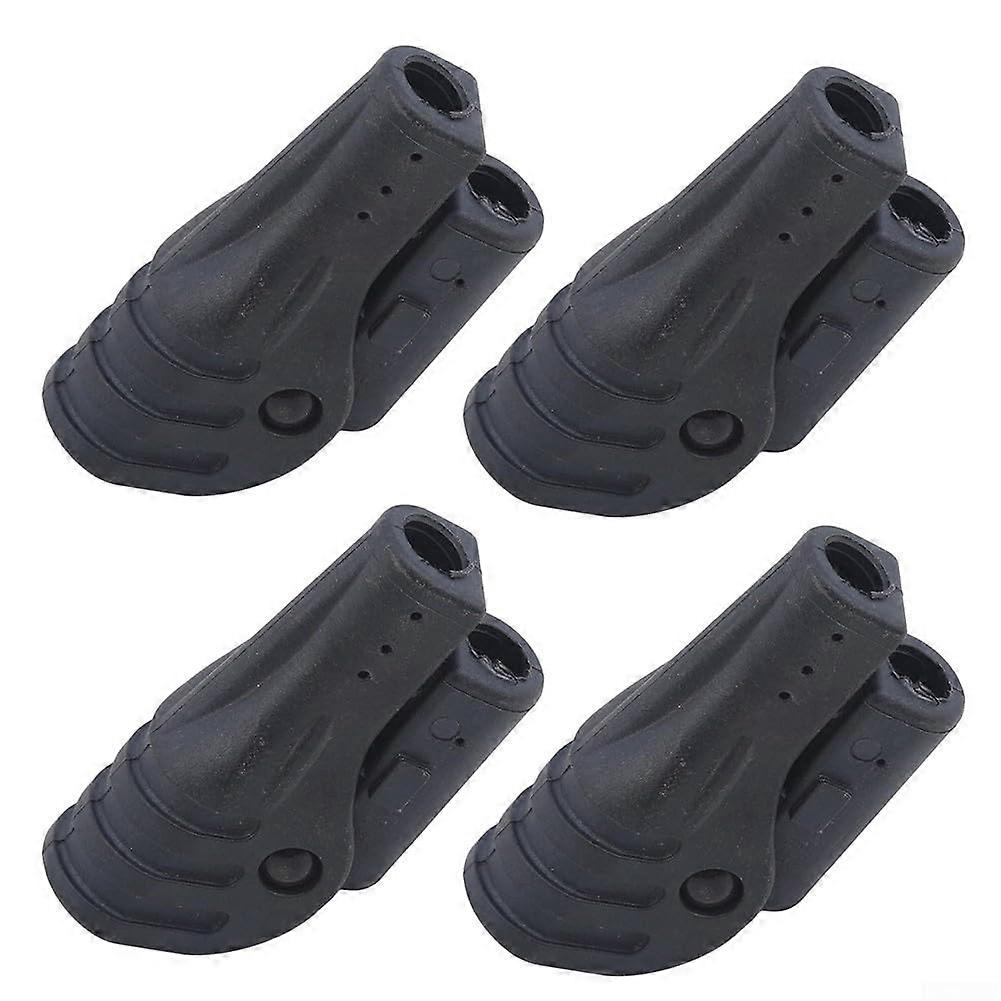 Tent Pole Connectors 4pcs 8.5mm Folding Joints for Stable Camping Tent Frame  and Setup
