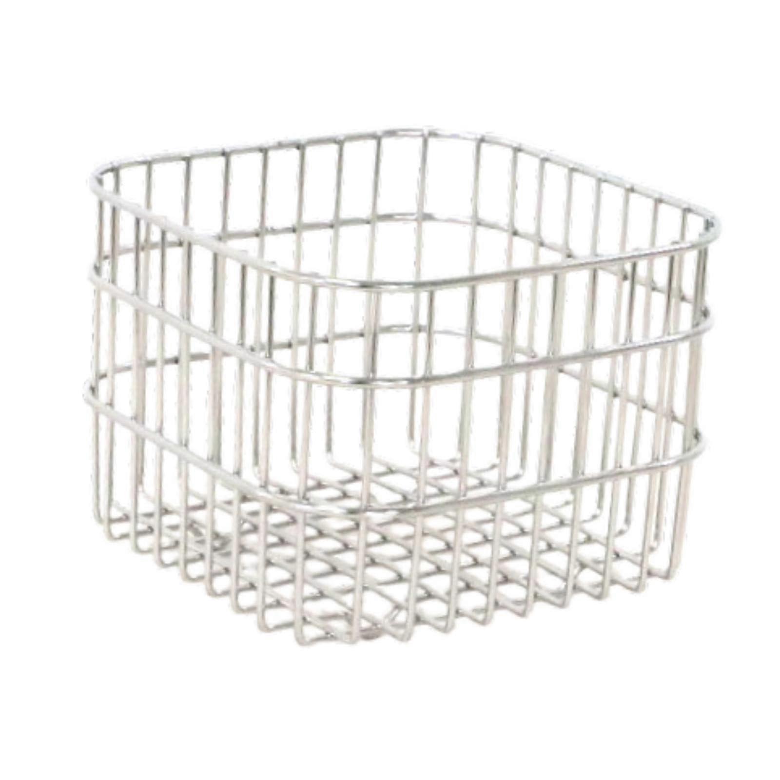 Stainless Steel Fruit Basket Multi Functional Colander for Kitchen Countertop Vegetables and Snacks