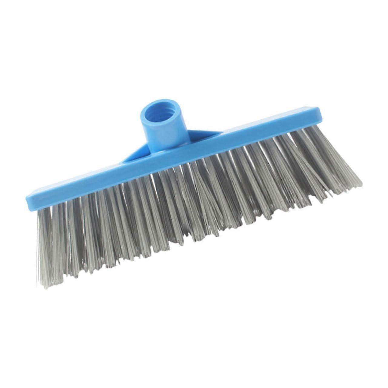 Broom Replacement Head with Durable Hard Bristles for Floor Sweeper and Scrub Brush Cleaning