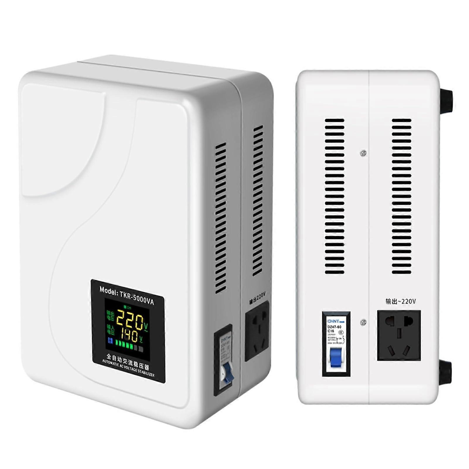 1.5KVA Wall Mounted Voltage Stabilizer with FireResistant Metal Housing for Home Electronics