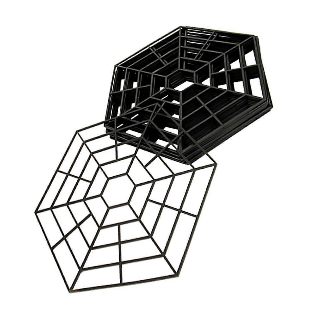 20pcs Pond Netting Fish Pond Protector with Diamond Mesh BirdProof Shield for Pools