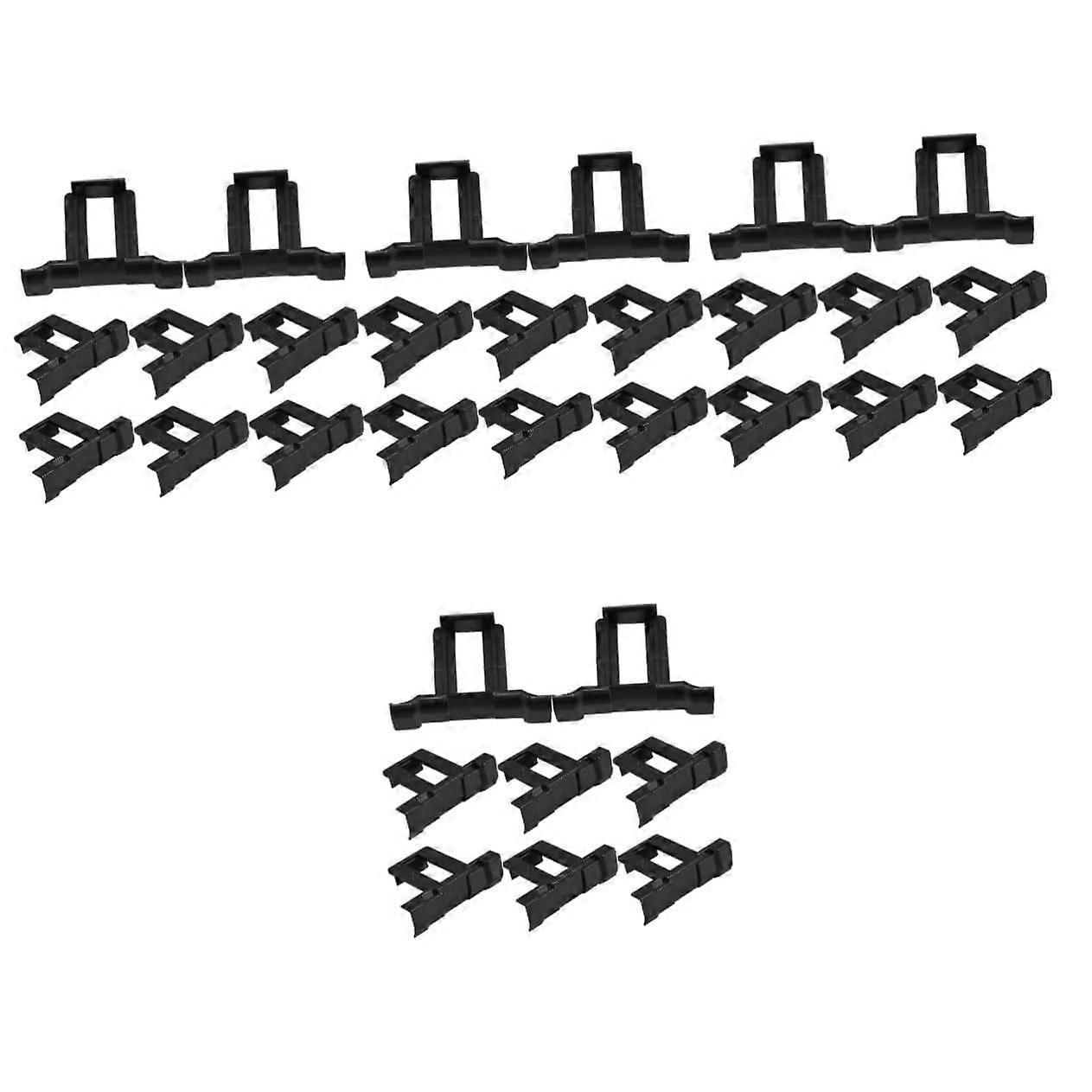 Solar Panel Drainage Clips 40pcs Prevent Water Accumulation Reduce Debris Buildup Easy Install