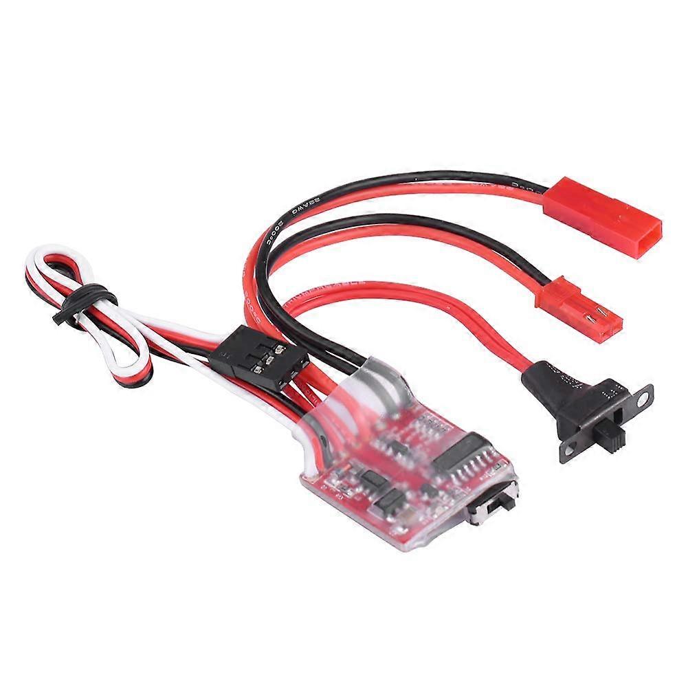 30A Brushed ESC RC Winch Controller for 1/10 Scale Crawler Car with Easy Plug‑in Installation