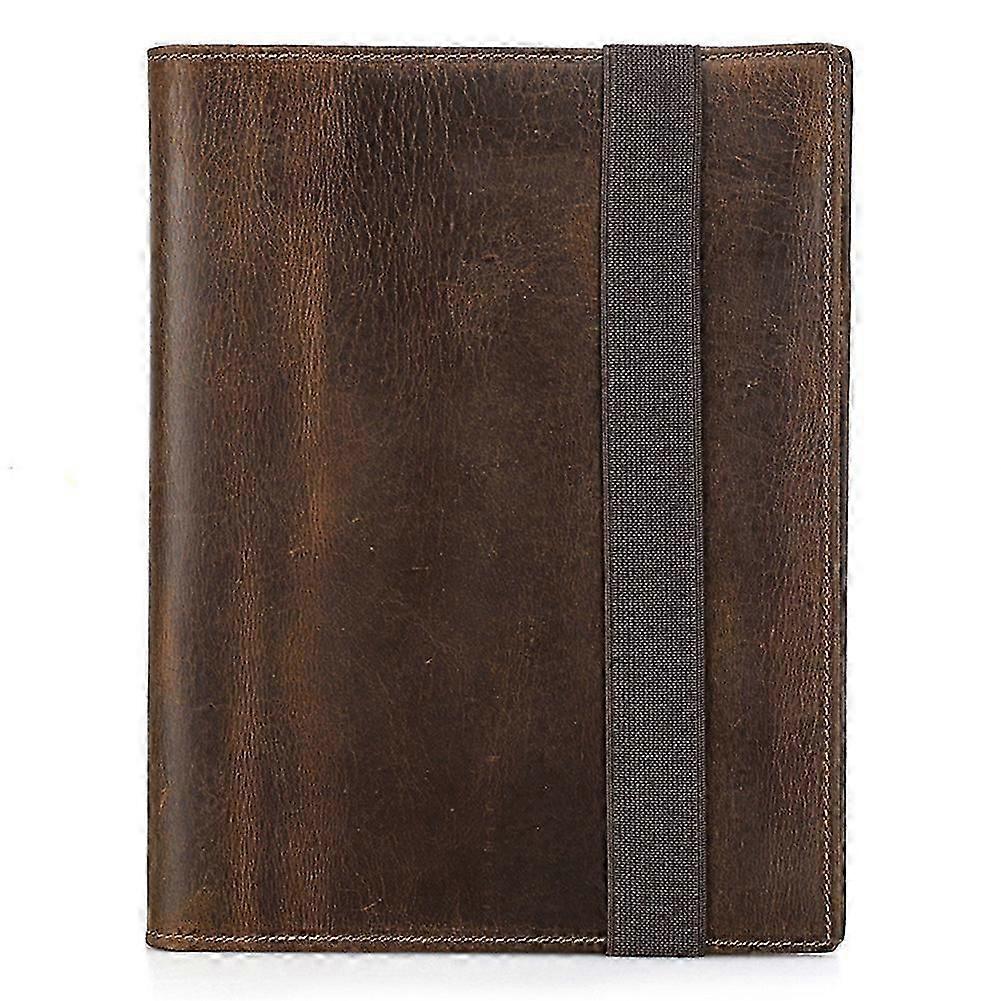 Notebook Combination Protective Cover Folder File Book Cover Business Stationery Contract Document Storage Box,A5