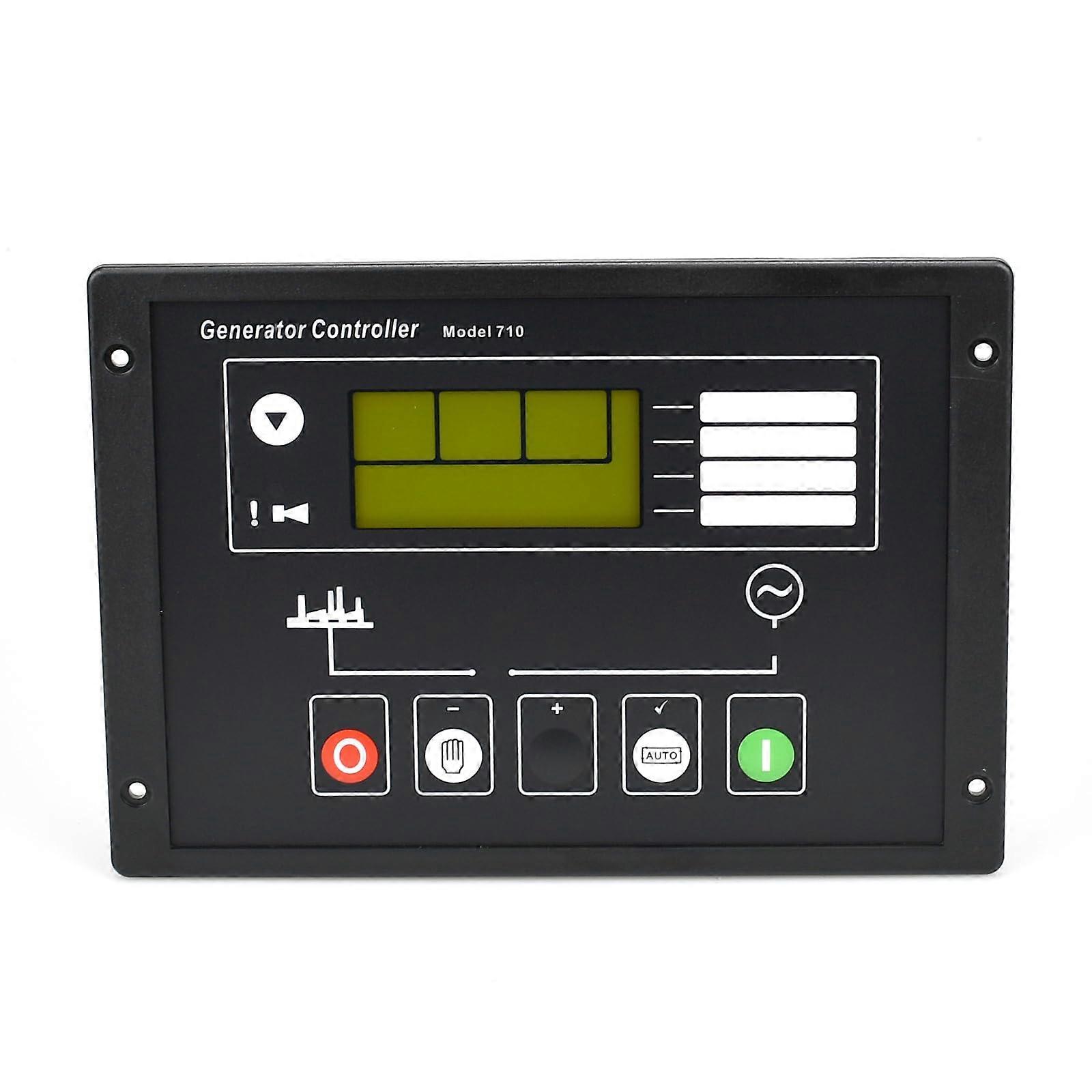 Automatic Generator Controller with Auto Start Stop and Fault Protection