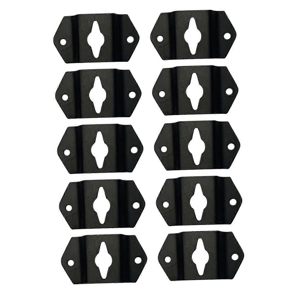 10 Pack Speaker Wall Mount Hooks for Surround Sound Speakers, Reliable SpaceSaving Brackets