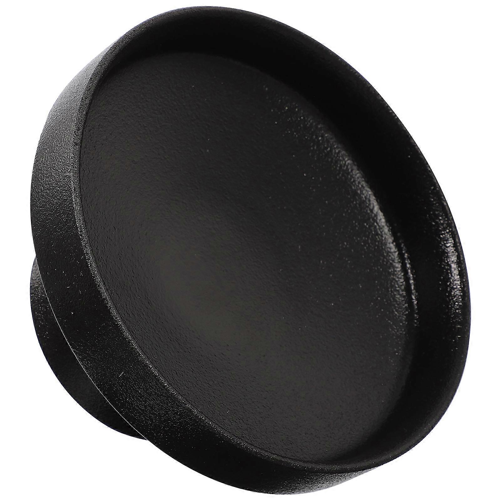 Footed Fruit Tray Black Ceramic Cake Stand for Storage