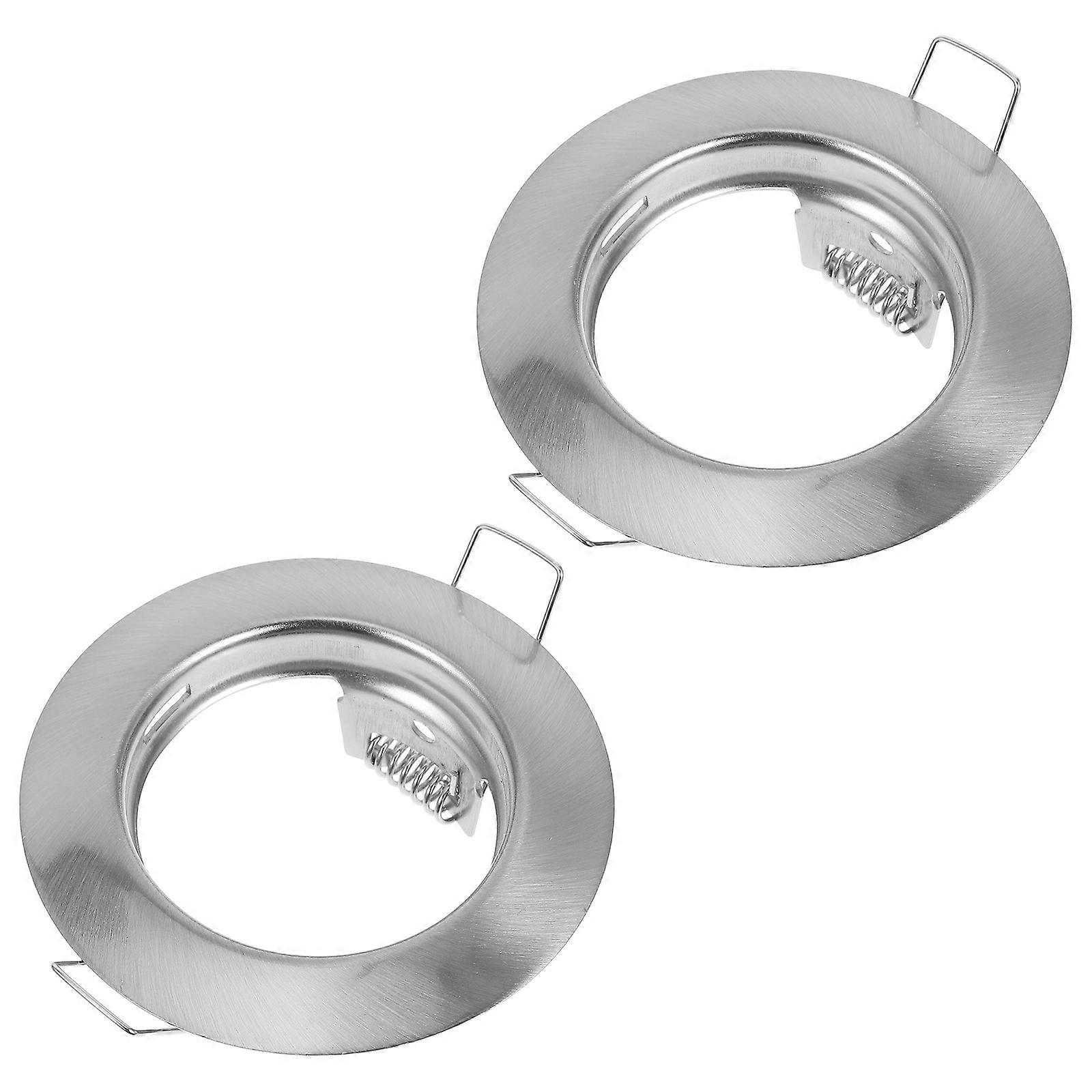 Recessed Light Frames Metal Ceiling Spotlight Mounting Frame for 6Pcs