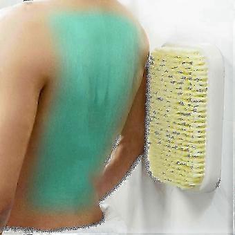 Wall-Mounted Back Scrubber for Shower - Hands-Free Bathing Brush for Deep Clean & Exfoliating