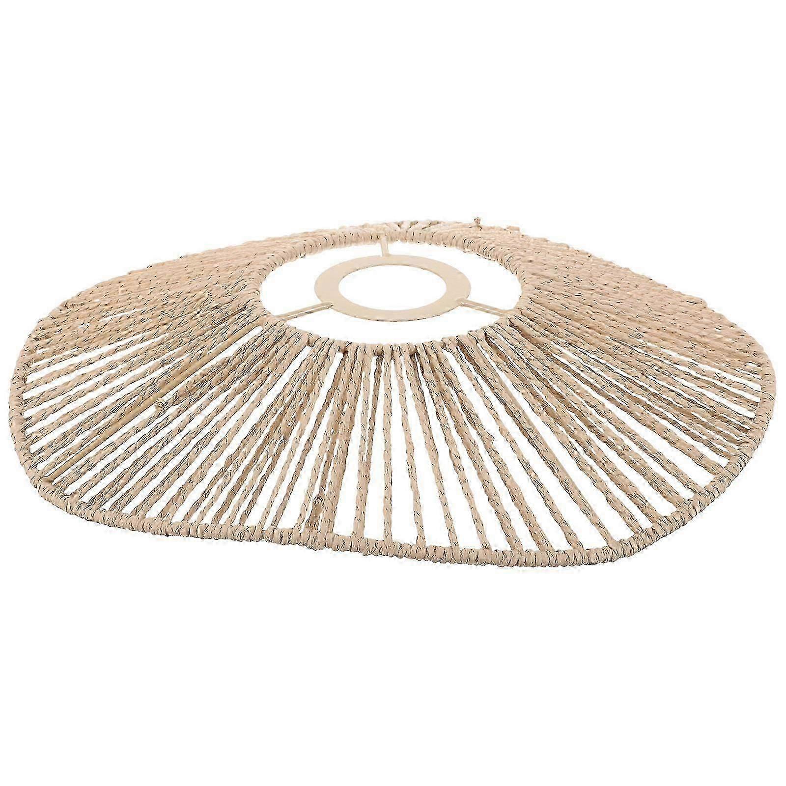 Paper Rope Lampshade 2Pcs for Indoor Ceiling Light, E27 Socket